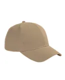 BX002 Big Accessories 6-Panel Brushed Twill Struct in Khaki