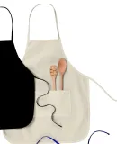 APR52 Big Accessories Two-Pocket 28" Apron in Natural