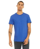 BELLA+CANVAS 3413 Unisex Howard Tri-blend T-shirt in Tr royal triblnd