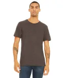 BELLA+CANVAS 3413 Unisex Howard Tri-blend T-shirt in Brown triblend