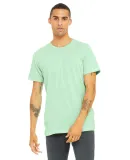 BELLA+CANVAS 3413 Unisex Howard Tri-blend T-shirt in Mint triblend