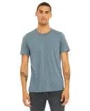 BELLA+CANVAS 3413 Unisex Howard Tri-blend T-shirt in Denim triblend