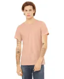 BELLA+CANVAS 3413 Unisex Howard Tri-blend T-shirt in Peach triblend