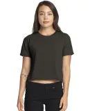 Next Level Apparel 5080 Festival Women's Cali Crop in Charcoal