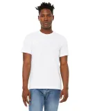 Bella + Canvas 3301 Unisex Sueded Tee in Solid wht blend