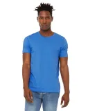 Bella + Canvas 3301 Unisex Sueded Tee in Hthr colum blue