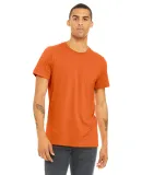 Bella + Canvas 3001CVC Unisex Short Sleeve Heather in Heather orange