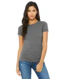 BELLA 6004 Womens Favorite T-Shirt in Deep heather