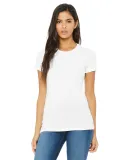 BELLA 6004 Womens Favorite T-Shirt in Solid wht blend