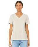 BELLA 6405 Ladies Relaxed V-Neck T-shirt in Oatmeal triblend