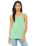 BELLA 8800 Womens Racerback Tank Top in Mint