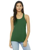 BELLA 8800 Womens Racerback Tank Top in Kelly