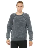 BELLA+CANVAS 3901 Unisex Tri-blend Sponge Fleece S in Grey acid fleece