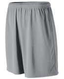 805 Wicking Mesh Short in Silver grey