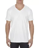 5300 ALSTYLE Adult V-neck Tee WHITE