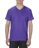 5300 ALSTYLE Adult V-neck Tee PURPLE