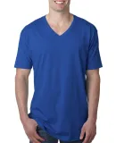 Next Level 3200 Fitted Short Sleeve V in Royal