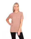 Next Level 6010 Men's Tri-Blend Crew in Desert pink