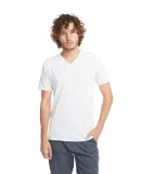 Next Level 6040 Men's Tri-Blend V in Heather white