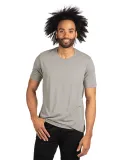 Next Level 6200 Men's Poly/Cotton Tee in Heather gray