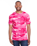 Code V 3907 Adult Camo Tee in Pink  woodland