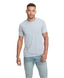 Next Level Apparel 6407 Sueded Crew in Snow hthr indigo