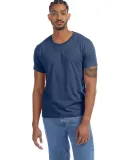 Alternative Apparel 1070 Unisex Go-To T-Shirt in Light navy