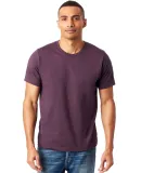 Alternative Apparel 1070 Unisex Go-To T-Shirt in Dark purple