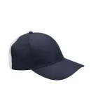 Adams Hats PE105 Adult Contrast Back Stripe Clubho in Navy