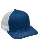 Adams Hats PV112 Adult Eclipse Cap in Royal/ white