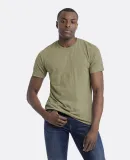 Next Level 6210 Men's CVC Crew in Light olive