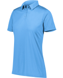 Augusta Sportswear 5019 Ladies' Vital Polo in Columbia blue