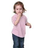 Bayside Apparel BA4125 Toddler 5.4 oz., 100% Cotto in Pink