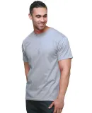 Bayside Apparel 9500 Unisex 4.2 oz., 100% Cotton F in Dark ash