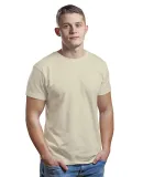 Bayside Apparel 9500 Unisex 4.2 oz., 100% Cotton F in Cream