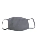 Bayside Apparel 1941 Youth Face Mask in Solid charcoal