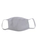 Bayside Apparel 9100 Adult Cotton Face Mask in Dark ash