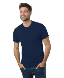 Bayside Apparel 9570 Unisex 4.2 oz., Triblend T-Sh in Solid navy