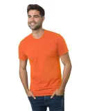 Bayside Apparel 9570 Unisex 4.2 oz., Triblend T-Sh in Tri orange