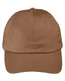 Big Accessories BX880SB Unstructured 6-Panel Cap in Heritage brown