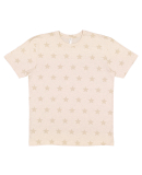 Code V 3929 Mens' Five Star T-Shirt in Natural hth star