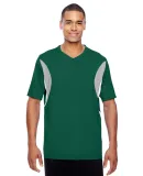 Core 365 TT10 Men's Short-sleeve Athletic V-neck T SP FOREST/ SP SL