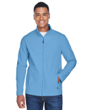 Team 365 TT80 Men's Leader Soft Shell Jacket in Sport light blue