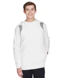 Core 365 TT30 Men's Elite Performance Hoodie WHITE/ SP GRPHT