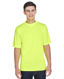 Team 365 TT11 Men's Zone Performance T-Shirt in Safety yellow