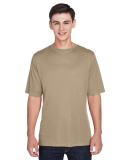 Team 365 TT11 Men's Zone Performance T-Shirt in Desert khaki