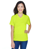 Team 365 TT11W Ladies' Zone Performance T-Shirt in Safety yellow