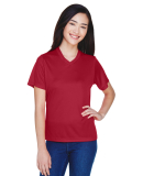 Team 365 TT11W Ladies' Zone Performance T-Shirt in Sport scrlet red