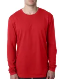 Next Level 3601 Men's Long Sleeve Crew in Red