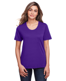 Core 365 CE111W Ladies' Fusion ChromaSoft™ Perfo in Campus purple